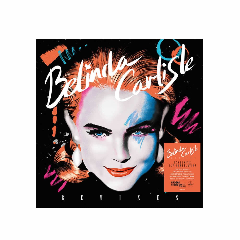 NEW Belinda Carlisle, Remixed (Clear) 2LP RSD 2023 Relove Oxley