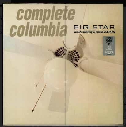 NEW - Big Star, Complete Columbia: Live At University Of Missouri 4/25/93 - 2LP