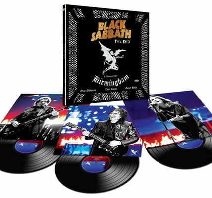 NEW - Black Sabbath, The End 3LP Blue Vinyl (IMPORT)