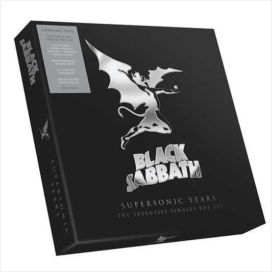 NEW - Black Sabbath, Supersonic Years 70's Singles Box Set