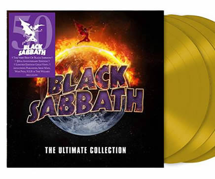 NEW - Black Sabbath, The Ultimate Collection Gold 4LP