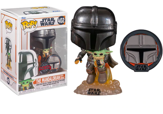 Star Wars: Across the Galaxy - Mandalorian US Exclusive Pop! Vinyl with Pin