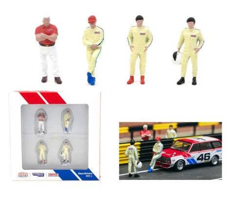 American Diorama - Diecast Figures 'Race Drivers - Brock Racing Enterp ...