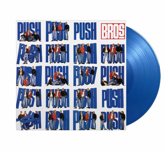 NEW - Bros, Push: 35th Anniversary (Blue) LP
