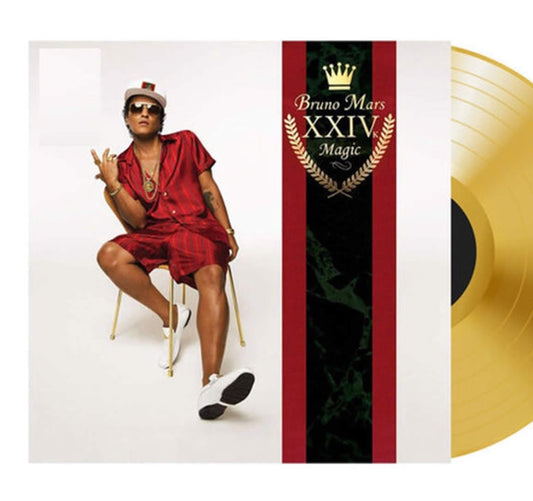 NEW - Bruno Mars, 24K Magic (Gold) LP