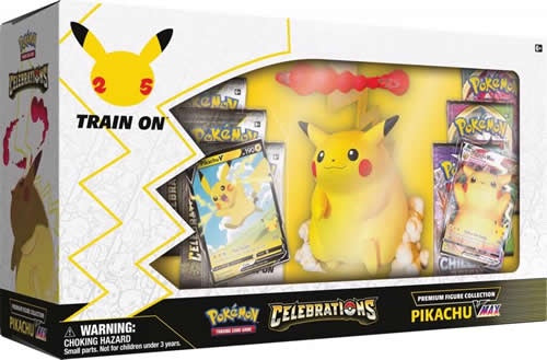 Pokemon TCG: Celebrations Collection - Premium Figure Pikachu - Vmax