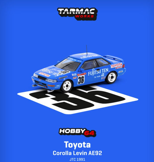 Tarmac Works - Toyota Corolla #36 Levin AE92 JTC 1991