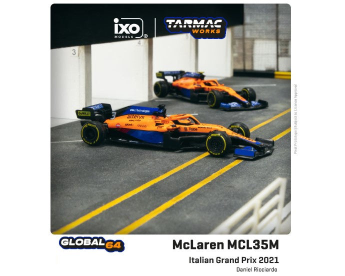 Tarmac Works - Daniel Ricciardo McLaren MCL35M - Italian F1 Grand Prix 2021 Winner
