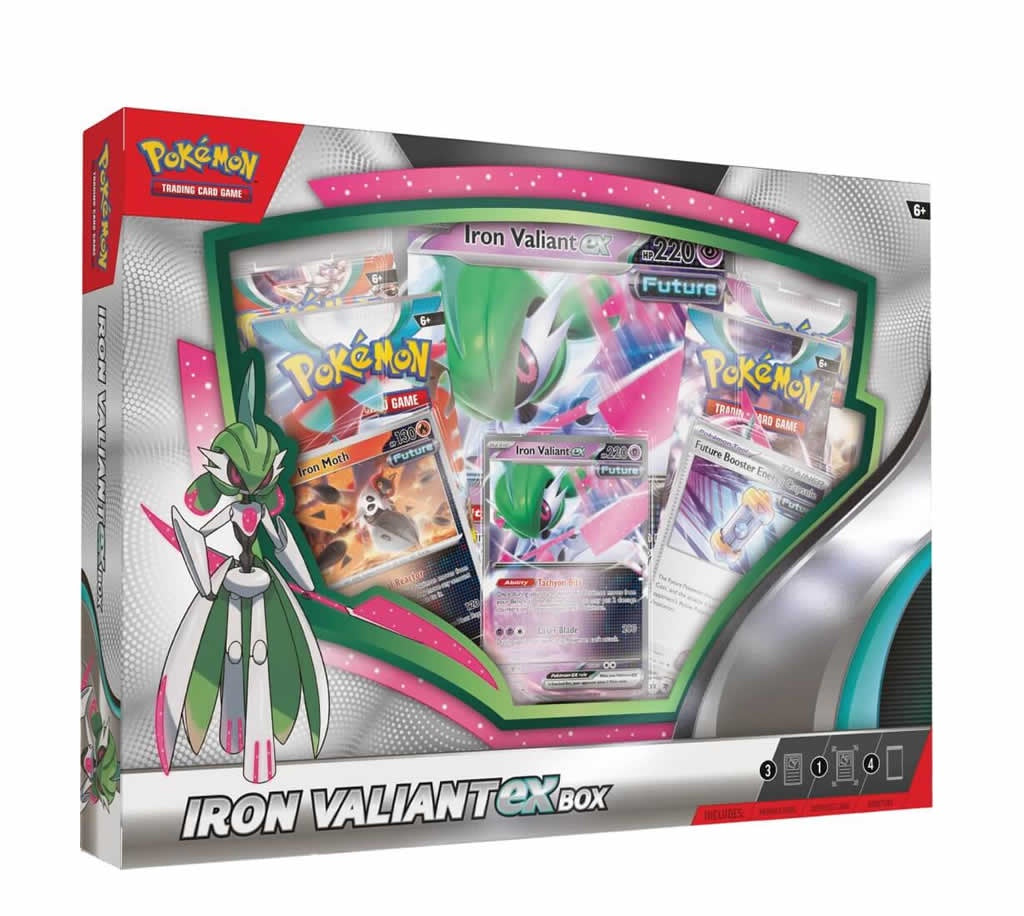Pokemon TCG: Iron Valiant ex Collection Box