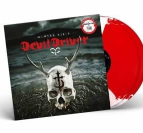 NEW - Devil Driver, Winter Kills (Red/White) LP