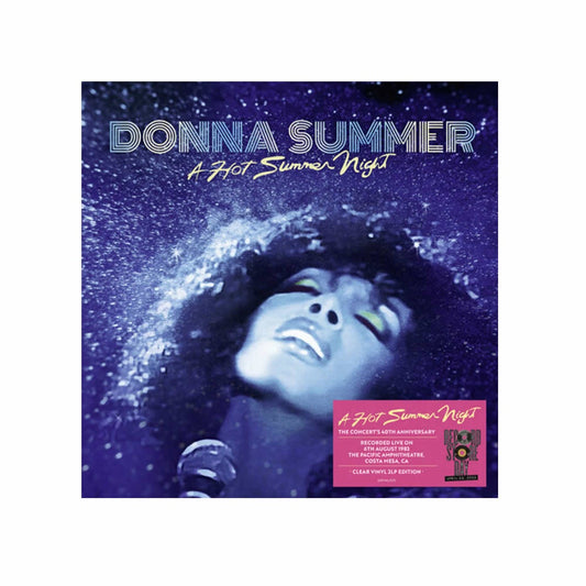 NEW - Donna Summer, A Hot Summer Night: 40th Anniversary (Clear) 2LP RSD 2023