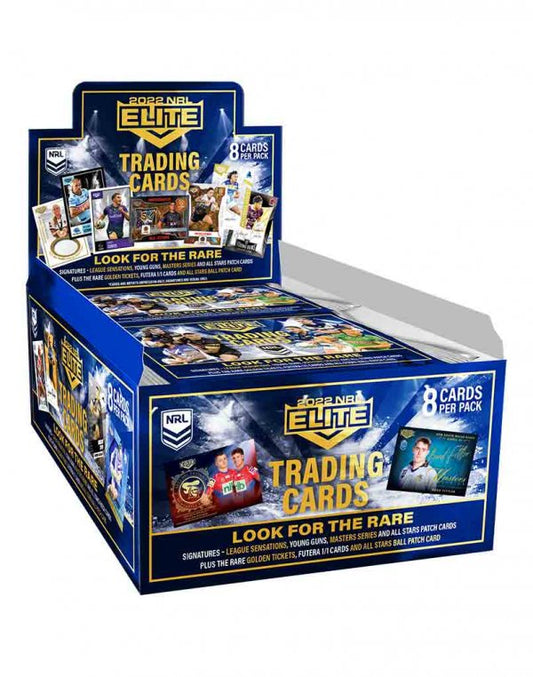 2022 NRL Elite Sealed Trading Cards Box (SEALED BOX)