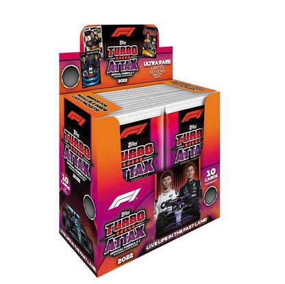 2022 F1 Turbo Attax Trading Cards Pack