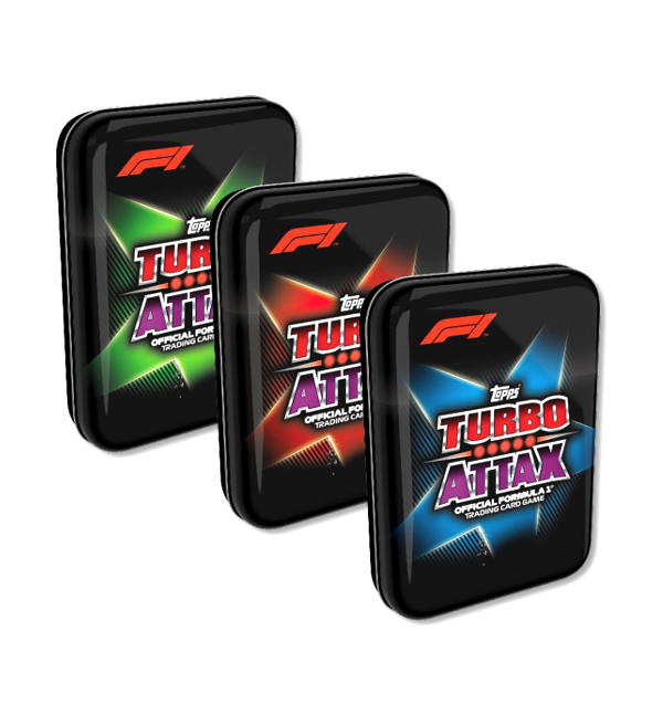 2022 F1 Turbo Attax Mini Tin - 38 Cards