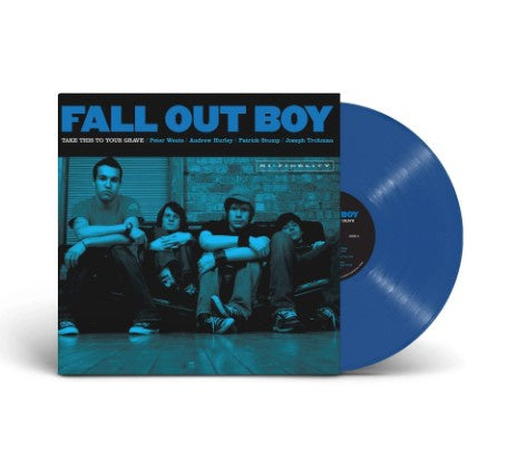 NEW - Fall Out Boy, Take This to Your Grave: 20th Anniversary (Blue) LP