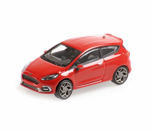 Minichamps - Ford Fiesta ST 2018 - Red - 1:87 Scale