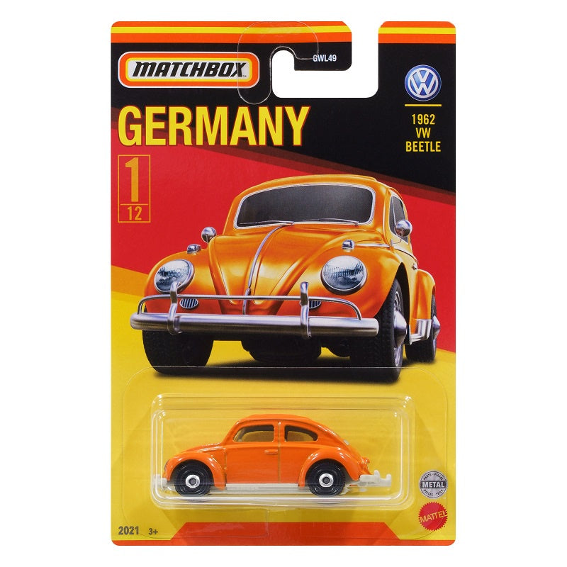 Matchbox - Best of Germany - 1962 VW Beetle 1:64