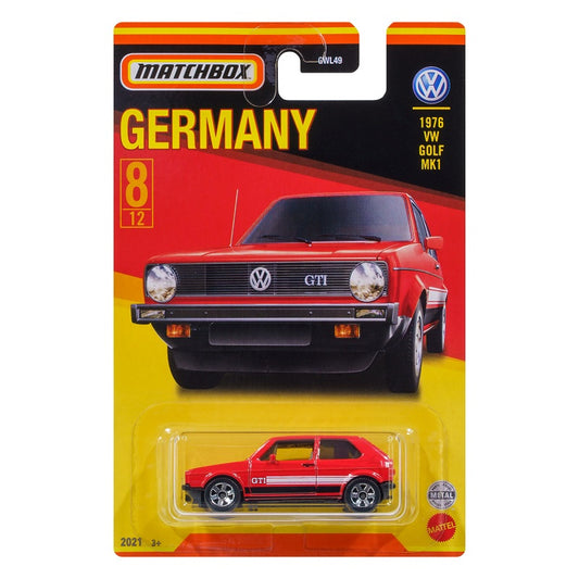 Matchbox - Best of Germany - 1976 VW Golf Mk1 - 1:64