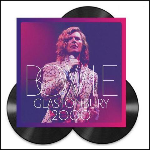 NEW - David Bowie, Glastonbury 3LP