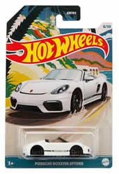 Hot Wheels Convertible Series - Porsche Boxster Spyder White