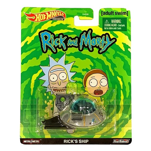 Hot Wheels Premium - Ricky and Morty - Rick's Ship