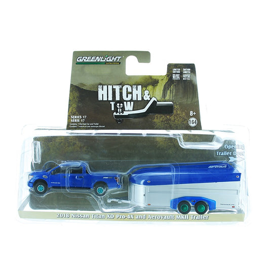 Greenlight - 'Hitch & Tow' Series 17 - 2018 NissanTitan XD Pro-4X