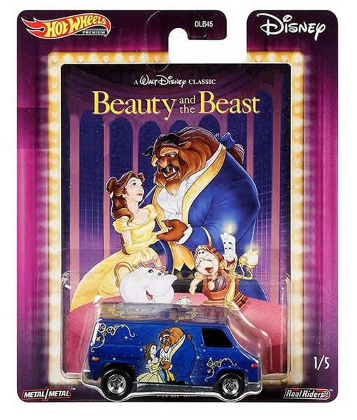 Hotwheels - Disney - Beauty and the Beast: Super Van 1:64