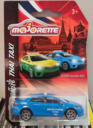 Majorette Taxi Thailand - Blue 1:64 Scale