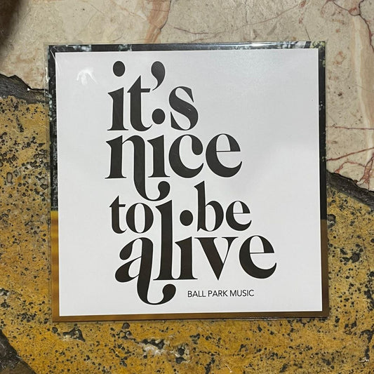 NEW - Ball Park Music, It's Nice to Be Alive 7" RSD 2023