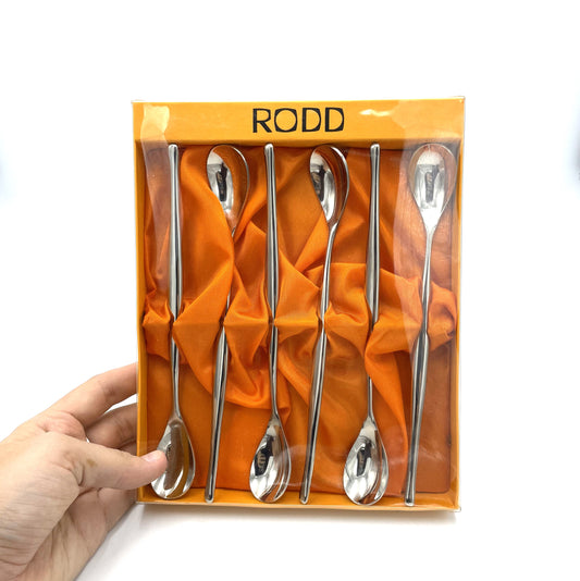 Set of 6 Rodd Parfait Spoons (Unopened)