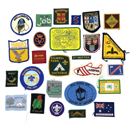 Bulk Lot - Vintage Scout/Misc Patches & Badges