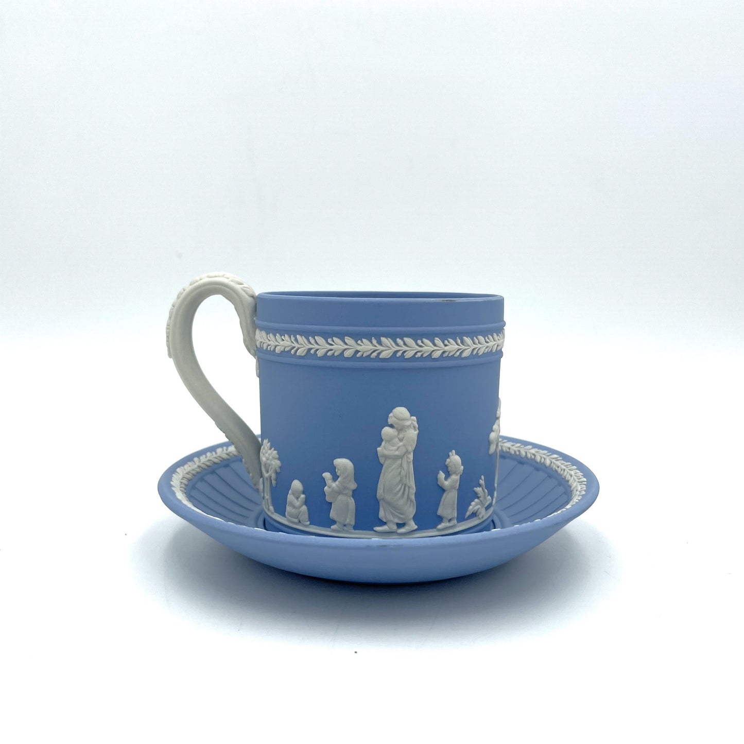 Wedgwood Jasperware Coffee Cup & Saucer - 6.5cm