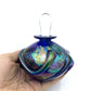 Australian Hand-Blown Iridescent Perfume Bottle - 11cm