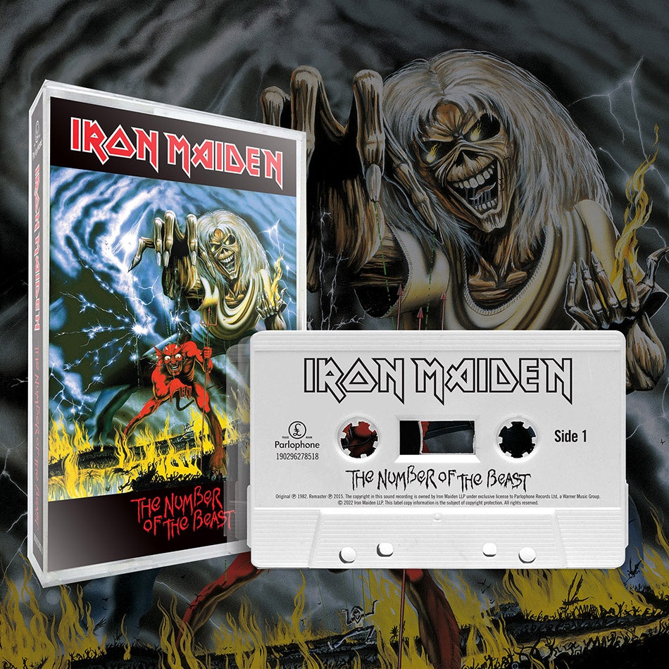 NEW - Iron Maiden, The Number of the Beast: 40th Anniversary Cassette