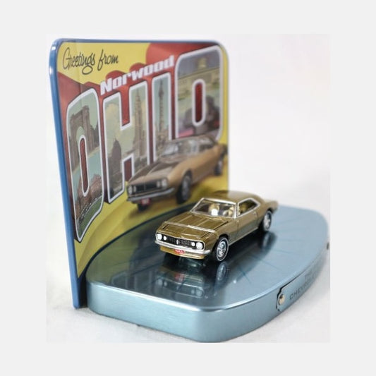 Johnny Lightning - 1967 Camaro - Norwood, Ohio Diorama