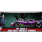 Batman - Joker 2009 Corvette 1:24 Scale Diecast Car