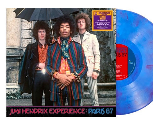 NEW - Jimi Hendrix Experience (The), Paris 1967 (Blue/Red) LP