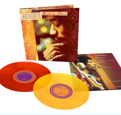 NEW - Jimi Hendrix, Burning Desire (Orange/Red) 2LP 2022 RSD BF