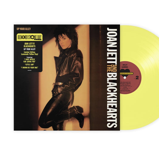 NEW - Joan Jett & The Blackhearts, Up Your Alley (Yellow) LP RSD 2023