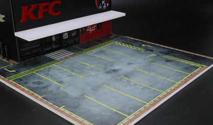 KFC Fast Food Diorama Set - 1:64 Scale