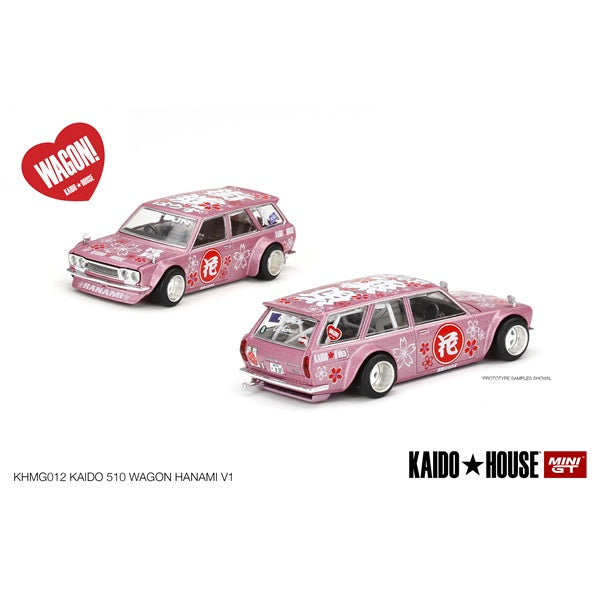 MiniGT - KAIDO House Datsun 510 Wagon Hanami V1 RHD