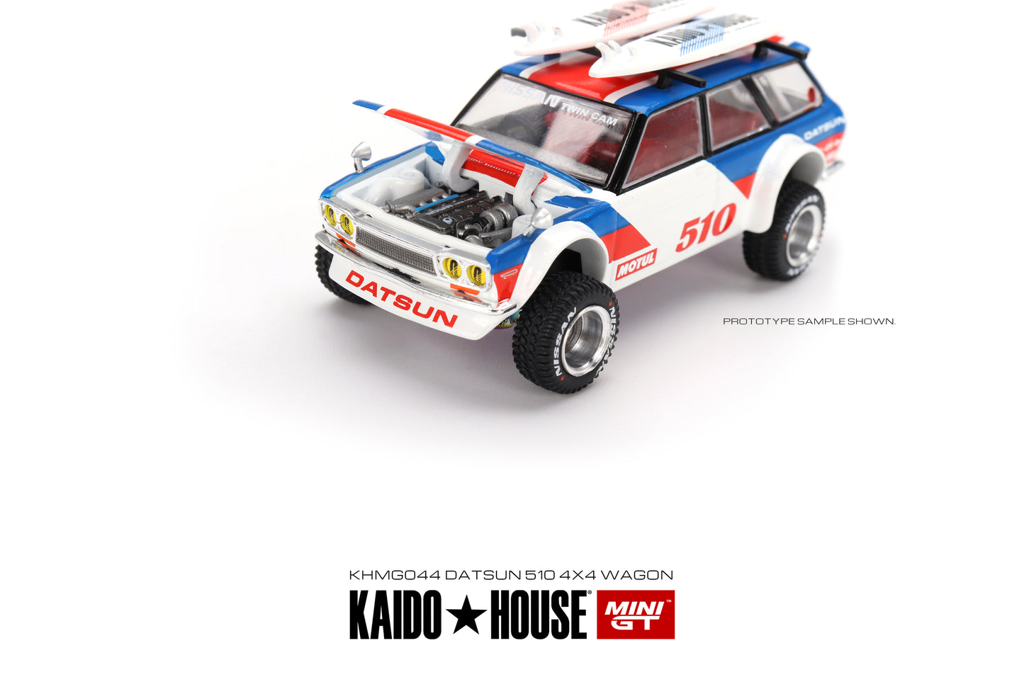 MiniGT - KAIDO Datsun 510 Wagon GT Surf Safari RS