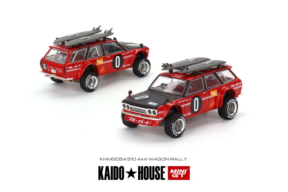 MiniGT - KAIDO House Datsun 510 Wagon GT Surf Safari RS V2