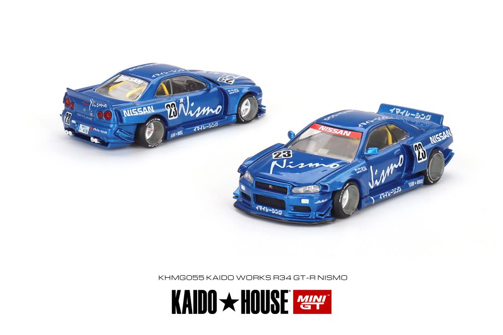MiniGT - Nissan Skyline GT-R (R34) KAIDO Works V3 'Nismo'