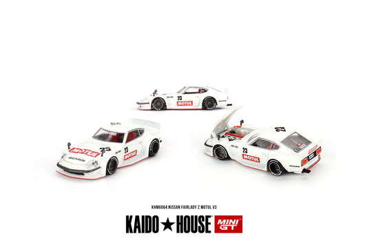 MiniGT - KAIDO House Datsun Fairlady Z Motul V3