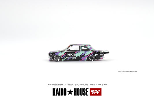 MiniGT - KAIDO House Datsun 510 Pro Street HKS V1