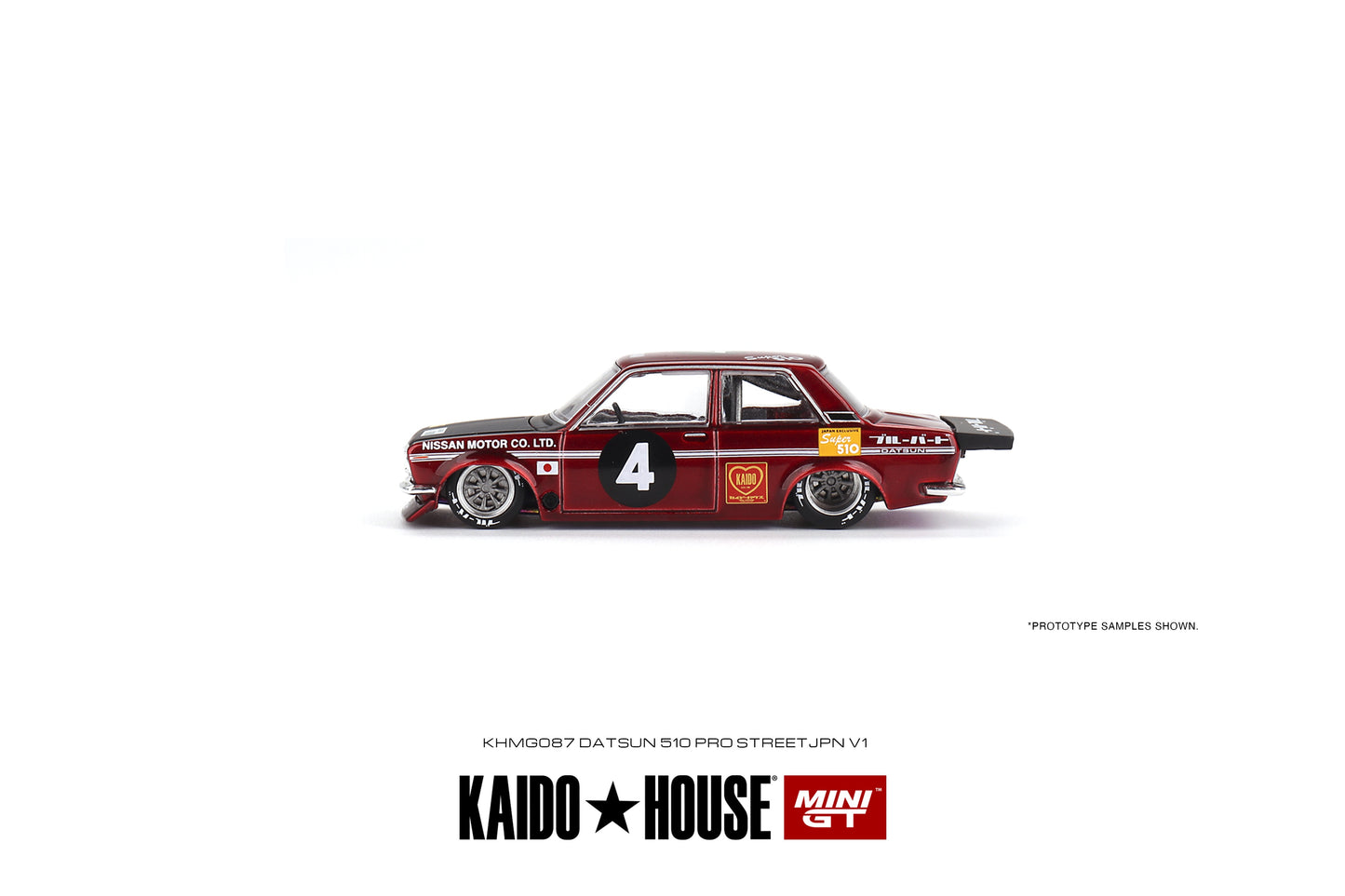 MiniGT - Datsun 510 KAIDO House Pro Street JPN V1