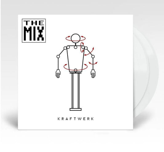 NEW - Kraftwerk, The Mix (White) 2LP