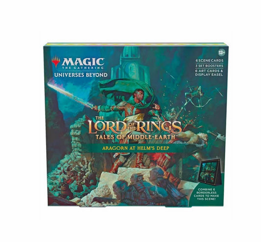 Magic: The Gathering - LOTR Tales of Middle Earth - Scene Box - Aragorn at Helm's Deep
