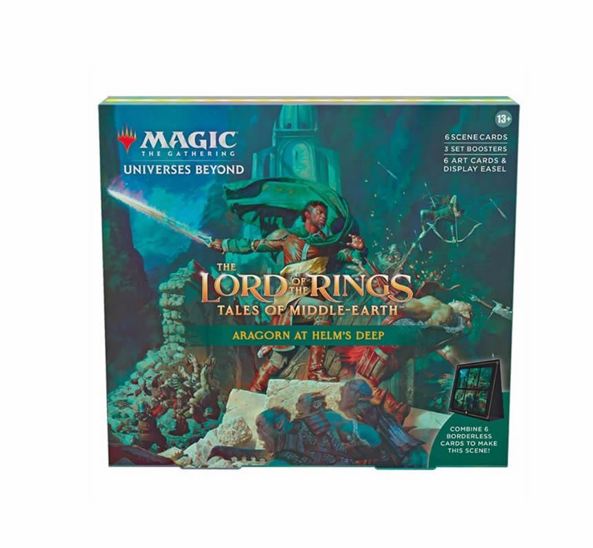 Magic: The Gathering - LOTR Tales of Middle Earth - Scene Box - Aragorn at Helm's Deep